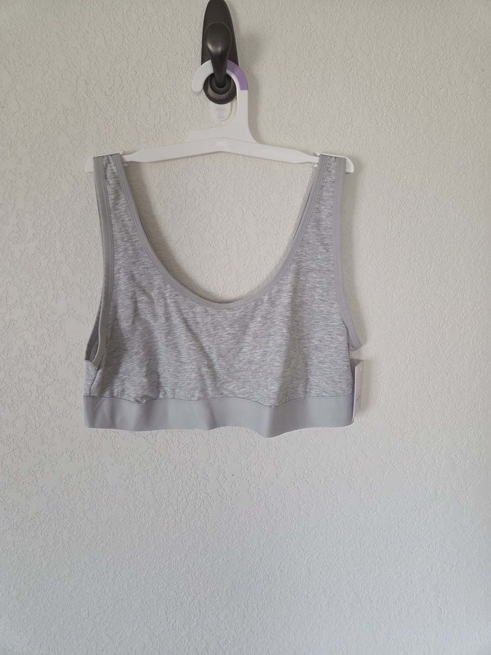 2 Pack - Seamless Grey Comfort Bralette